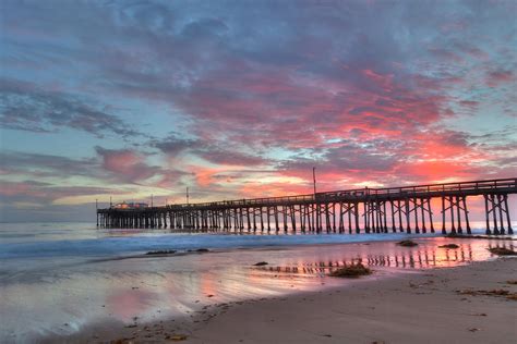 Newport Beach Pier at Sunset Photograph by Cliff Wassmann - Fine Art ...