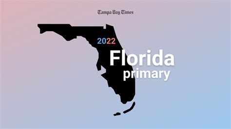 Florida Legislature and local primary election results