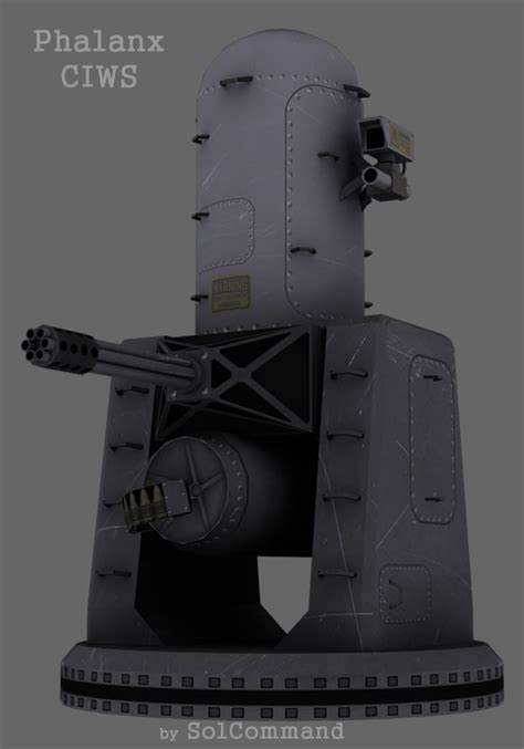 Phalanx CIWS - 3D Model - ShareCG