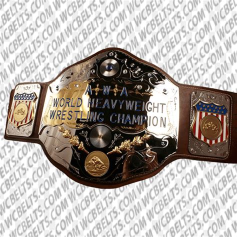 AWA World Heavyweight Wrestling Championship belt Japan Champion - WC BELTS