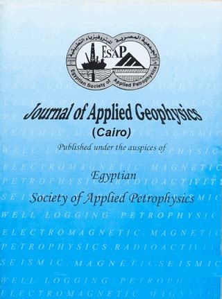 Journal of Applied Geophysics (Cairo)