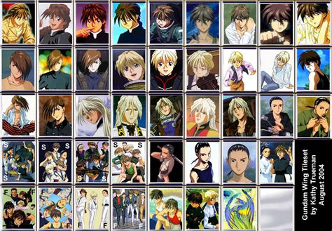 gundam wing characters - Gundam wing Photo (14388969) - Fanpop