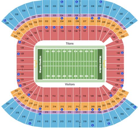 Nissan Stadium Map