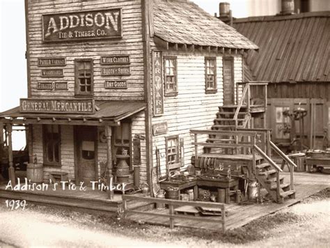 Old general store. | Model trains, Old general stores, Old west town