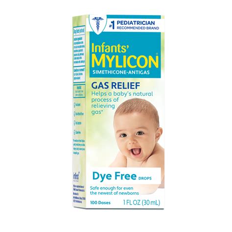 Mylicon Gas Relief Dye-Free Drops, 100 Doses, 1 fl Oz - Walmart.com ...