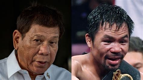 Duterte Conflicts With Filipino Boxing Hero Pacquiao - Teller Report