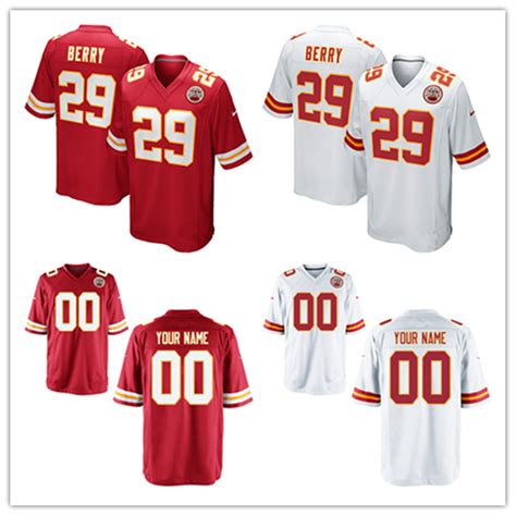 Men Women Youth Chiefs Jerseys 29 Eric Berry Football Jerseys - China ...