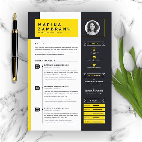 Minimalist Resume Templates