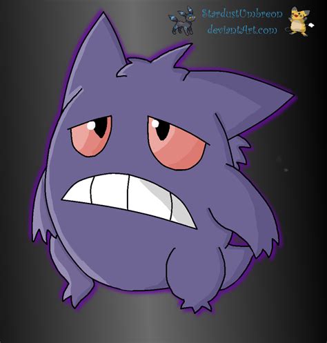 Sad Gengar by Star-Glitch on DeviantArt