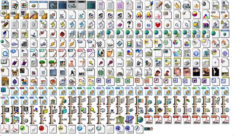 Windows XP File Icons by HamidRB on DeviantArt