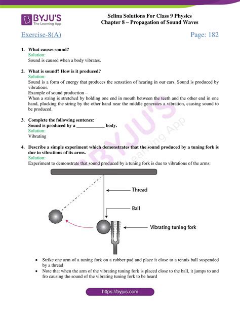 Selina Solutions Class 9 Concise Physics Chapter 8 Propogation of Sound ...