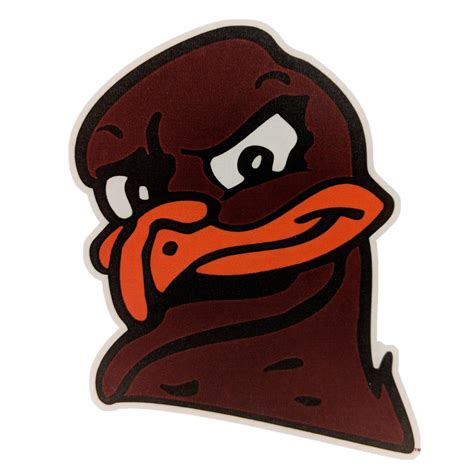 Hokies | Virginia Tech 6" HokieBird Head Decal | Alumni Hall