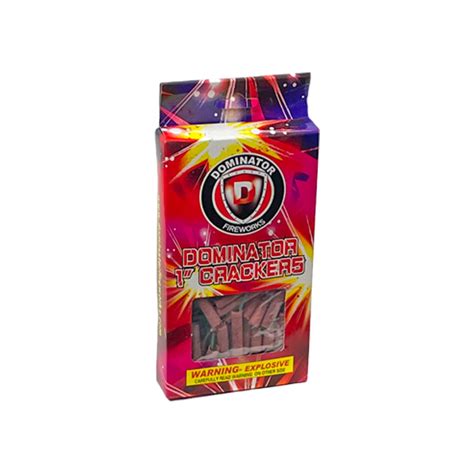 Dominator 1 Inch Firecrackers 100Pk