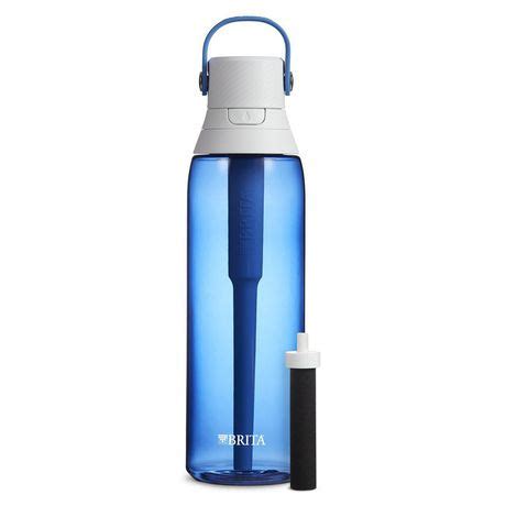 Brita Premium Filtering Water Bottle with Filter BPA-Free, 768mL BPA-Free Filtering Water Bottle ...