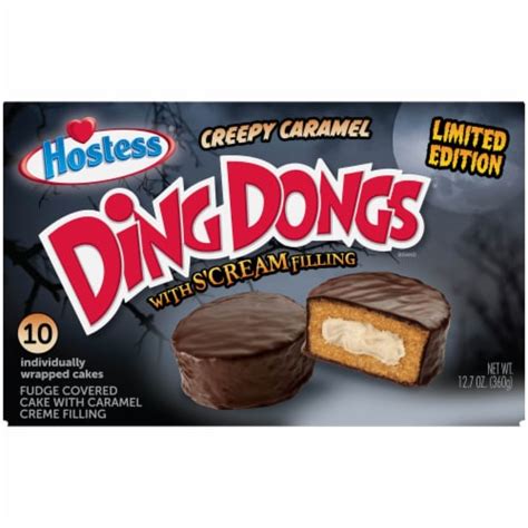 Hostess® Caramel Ding Dongs® Cakes, 10 ct / 12.7 oz - Fred Meyer