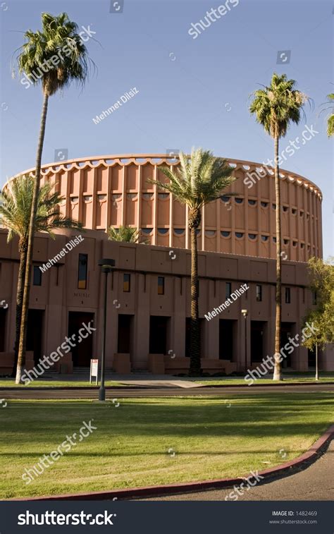 Music Building Front University Football Stadium Stock Photo 1482469 ...