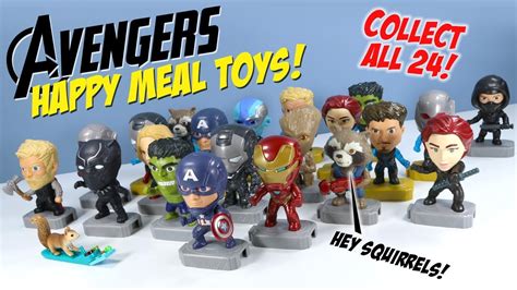 2019 McDonalds MARVEL AVENGERS ENDGAME PICK YOUR TOY TEAM SUIT HULK BLACK WIDOW Toys & Hobbies ...