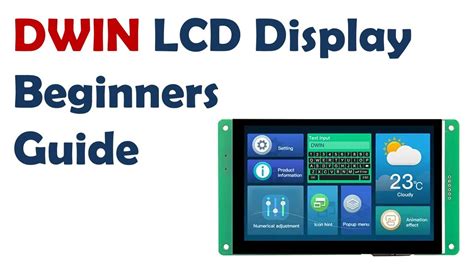 How to use DWIN display | DWIN display Tutorial - YouTube