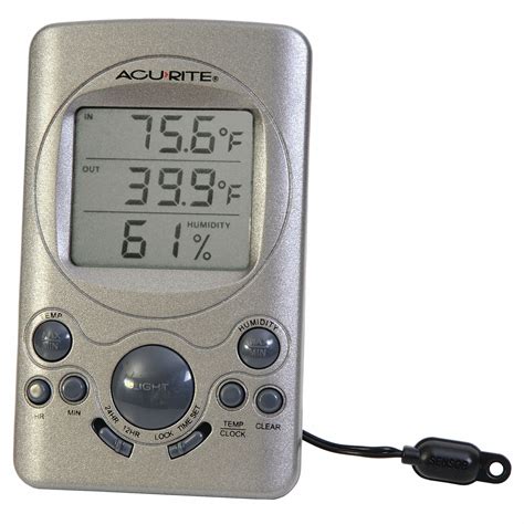 Indoor/Outdoor, 16% to 98% RH, Digital Thermometer - 53DP81|00219CA1 - Grainger