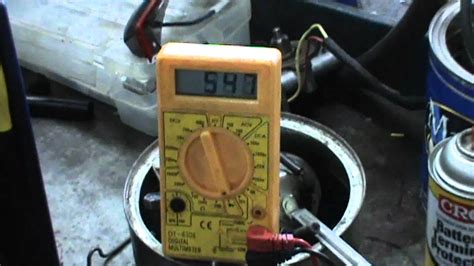 Quick Alternator Diode Test - YouTube