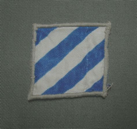 3rd Infantry Division Patch- Theater Made | J. Mountain Antiques