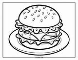85  Cheeseburger Coloring Pages For Kids & Adults Free Printable PDFs sketch template
