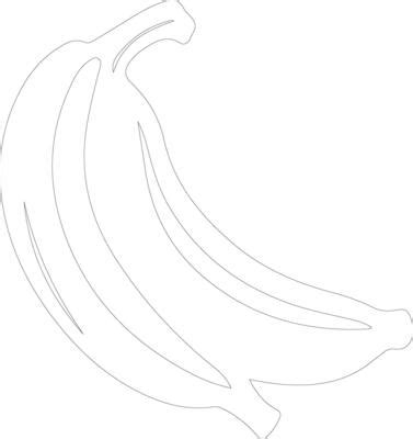 Banana Outline Vector Art, Icons, and Graphics for Free Download