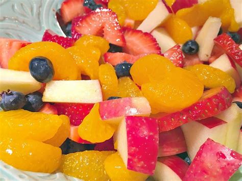 Mediterranean Fruit Salad | A Cork, Fork, & Passport