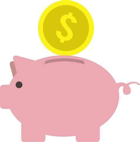 Coins Piggy Bank PNG Free Image | PNG All