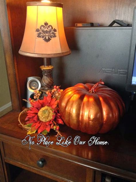 No Place Like Our Home: Fall Desk Decor