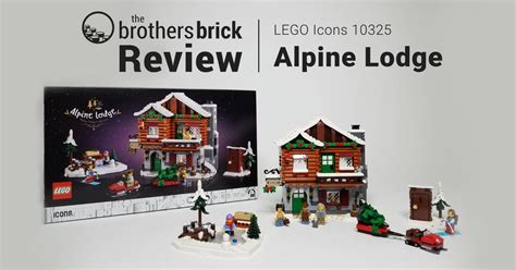 LEGO Icons 10325 Winter Village Collection Alpine Lodge - Cover - The Brothers Brick | The ...