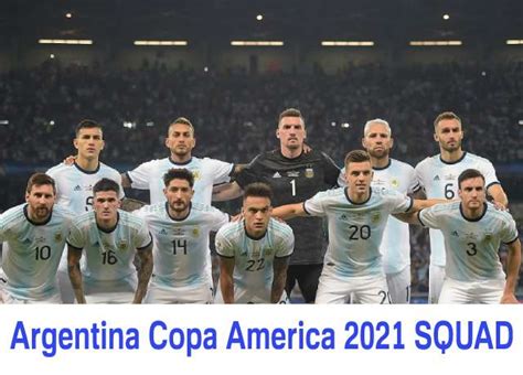 2021 COPA AMERICA Team Analysis: Argentina squad and probable lineup - Sports Big News