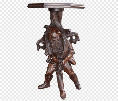 Table Black Forest Furniture Wood Gnome, table, furniture, elf png | PNGEgg