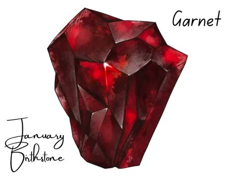 January Birthstone Color and Meaning