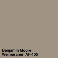 This Benjamin Moore's Weimaraner. It's a velvety gray with brown underton… | Benjamin moore ...