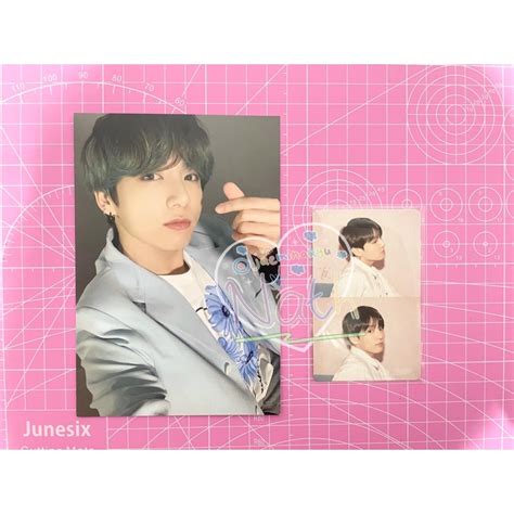 Jual Photocard Jungkook Persona 1 Benefit UMJ Japan Map Of The Soul Message Card Jin BBC PC BTS ...