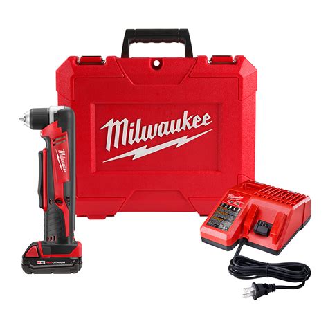 Milwaukee M18 Cordless Lithium-Ion Right Angle Drill Kit