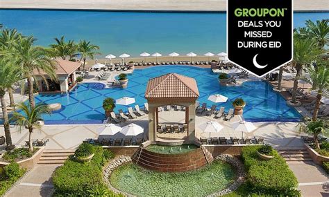 Beach+pool @ Al Raha Beach Hotel - Al Raha Beach Hotel (Dupe) | Groupon