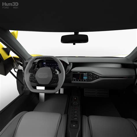 Ford GT with HQ interior 2020 3D model - Download Sports car on ...