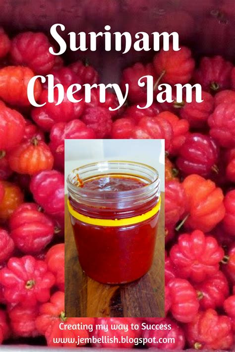 Creating my way to Success: Surinam Cherry Jam