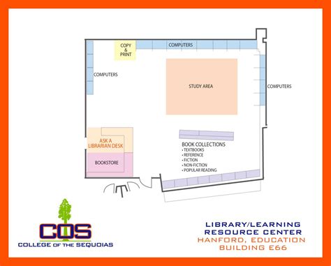 College of the Sequoias | Library/LRC Maps