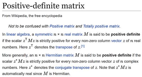 What is a Positive Definite Matrix? | LaptrinhX