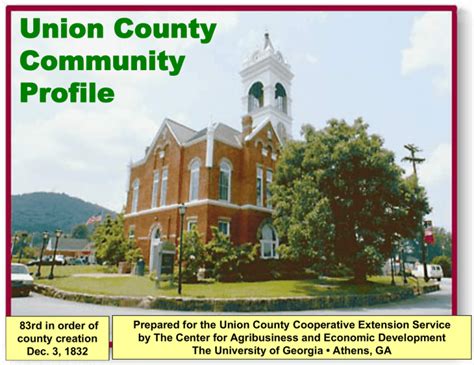 Union County Community Profile