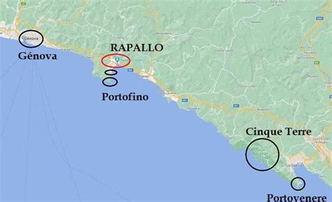 City Map Of Rapallo Italy