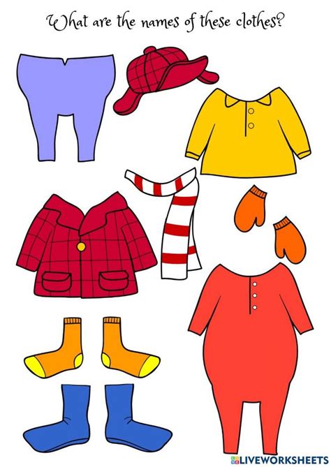 Froggy gets dressed - clothes worksheet in 2023 | Froggy gets dressed, Clothes worksheet ...