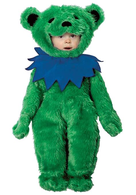 Toddler Grateful Dead Green Dancing Bear Costume - Halloween Costume Ideas 2023