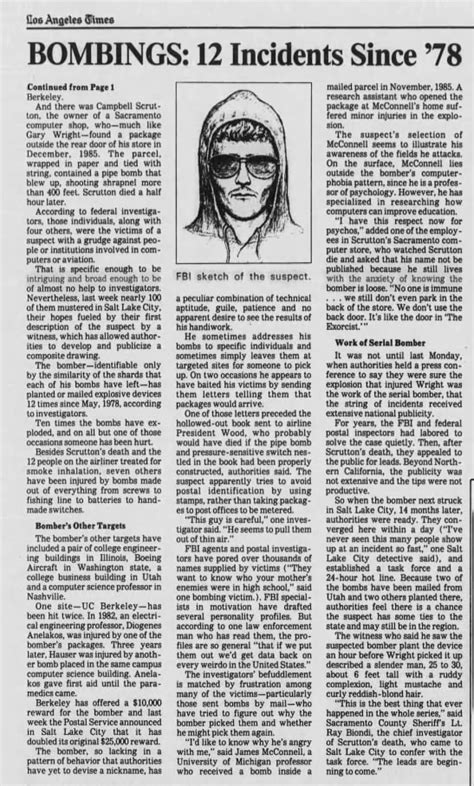 Unabomber Sketch - Newspapers.com