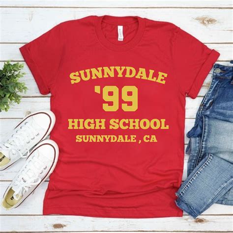 Sunnydale High School Shirt Mascot School Logo High School - Etsy ...