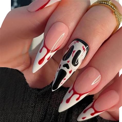 Spooky and Chic: Halloween Nails French Tip Ideas That Will Blow Your Mind!