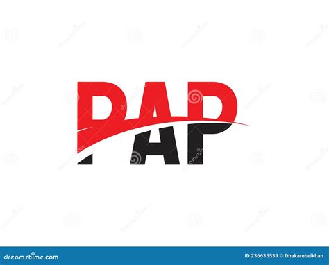 PAP Letter Initial Logo Design Vector Illustration | CartoonDealer.com #236635539